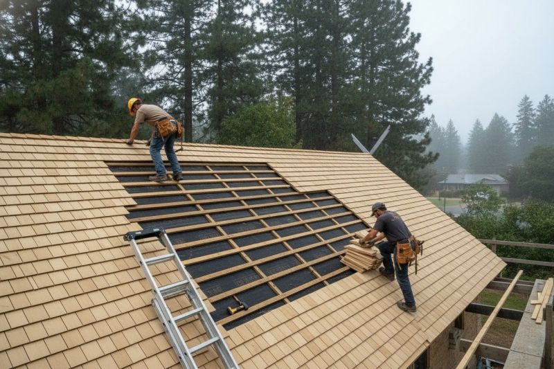 Cedar Shake Roof Care