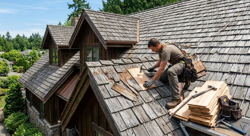 Cedar Shake Roof Care Service